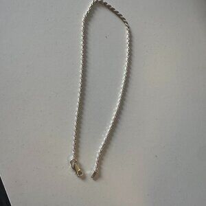 NEW Sterling Silver Anklet Ankle Bracelet - Singapore - 10"